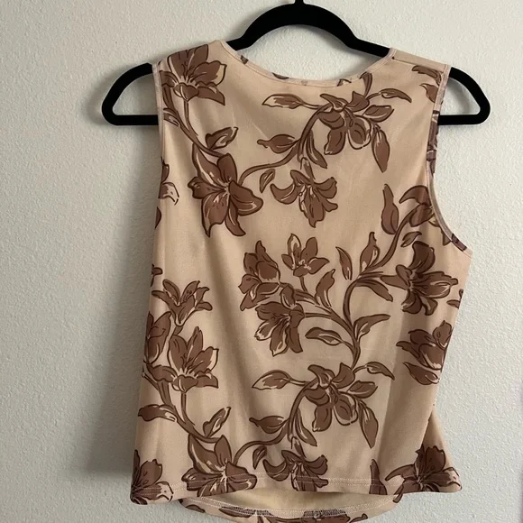 Peppermayo Beyond Cut Out Mesh Top - Hazel Bloom - Picture 5 of 5